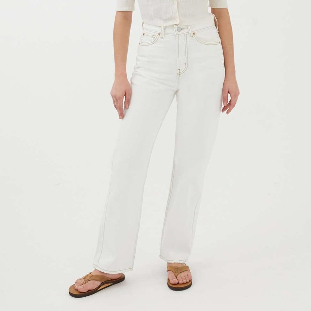 Urban Outfitters BDG Ivory Cowboy Jeans